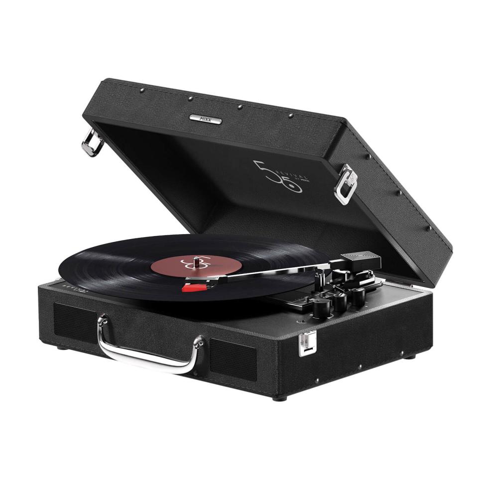 MIXX MIXX Vinyl Record Player Revival 55 Stereo Svart