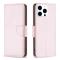  iPhone 15 Pro Fodral Shark Litchi Läder Roséguld