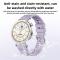  Klockarmband 18 mm Quick Release Wave Silikon Vit