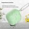  AirPods 4 Skal Med Motiv Blommor Silikon Svart