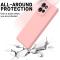  Motorola Edge 50 Skal Liquid Silikon Rosa