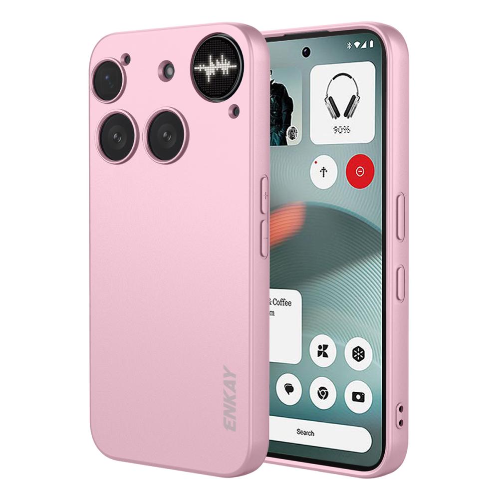 ENKAY ENKAY Nothing Phone 3 Skal Silikon Rosa