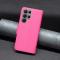  Samsung Galaxy S24 Ultra Fodral Litchi Shark Rosa