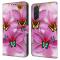  Samsung Galaxy A37 5G Fodral Läder Blommor / Fjärilar