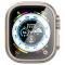 Spigen Spigen Apple Watch Ultra 49 mm Skärmskydd Glas.tR Slim Pro Titanium