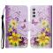  Samsung Galaxy S26 Fodral Med Tryck Blommor / Fjärilar