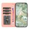  Samsung Galaxy S26 Ultra Fodral Med Blommigt Tryck Rosa