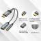 CableCreation CableCreation 60W PD 2in1 USB-C Till USB-C/AUX Adapter Grå