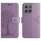  Motorola Moto G86 Power/G86 5G Fodral Träd Tryck Lila