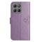  Motorola Moto G86 Power/G86 5G Fodral Träd Tryck Lila