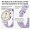  Klockarmband 18 mm Quick Release Wave Silikon Rosa