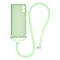  Samsung Galaxy A07 Skal TPU Med Mobilsnöre Grön