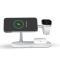 Tech-Protect Tech-Protect 15W LED 3in1 Magnetisk MagSafe Laddare Vit