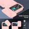  iPhone 17 Pro Skal Hybrid Armor CamCover Rosa