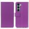  Motorola Moto G200 Fodral Solid Läder Lila