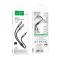 HOCO HOCO Split Adapter 3.5 mm Hane - 2x 3.5 mm Hona Grå