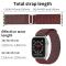 ColorPop Apple Watch 38/40/41/42 mm Armband Alpine Pro Loop Burgundy