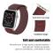 ColorPop Apple Watch 38/40/41/42 mm Armband Alpine Pro Loop Burgundy