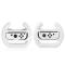DOBE DOBE 2-PACK Ratt / Wheel Pair Nintendo Switch Joy-Con Vit