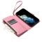  Motorola Edge 70 Fodral Multifunktionellt Läder Rosa
