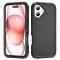  iPhone 16 Skal Xtreme Shockproof Hybrid Svart