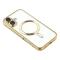  iPhone 17 Skal MagSafe Electroplated TPU Guld