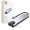 Tech-Protect Tech-Protect 6in1 USB-C Hub - USB-C / USB 3.0/2.0 / HDMI / RJ45
