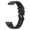  Klockarmband 18 mm Quick Release Wave Silikon Svart