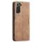 CASEME CASEME Samsung Galaxy S22 Plus Fodral Retro Läder Brun