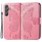  Samsung Galaxy A15 5G Fodral Big Butterfly Rosa