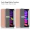  iPad Mini 2024/2021 Fodral Shockproof Tri-Fold Med Pennhållare