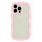  iPhone 15 Pro Max Skal Wavy Hybrid Transparent/Rosa