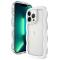  iPhone 15 Pro Max Skal Wavy Hybrid Transparent/Vit