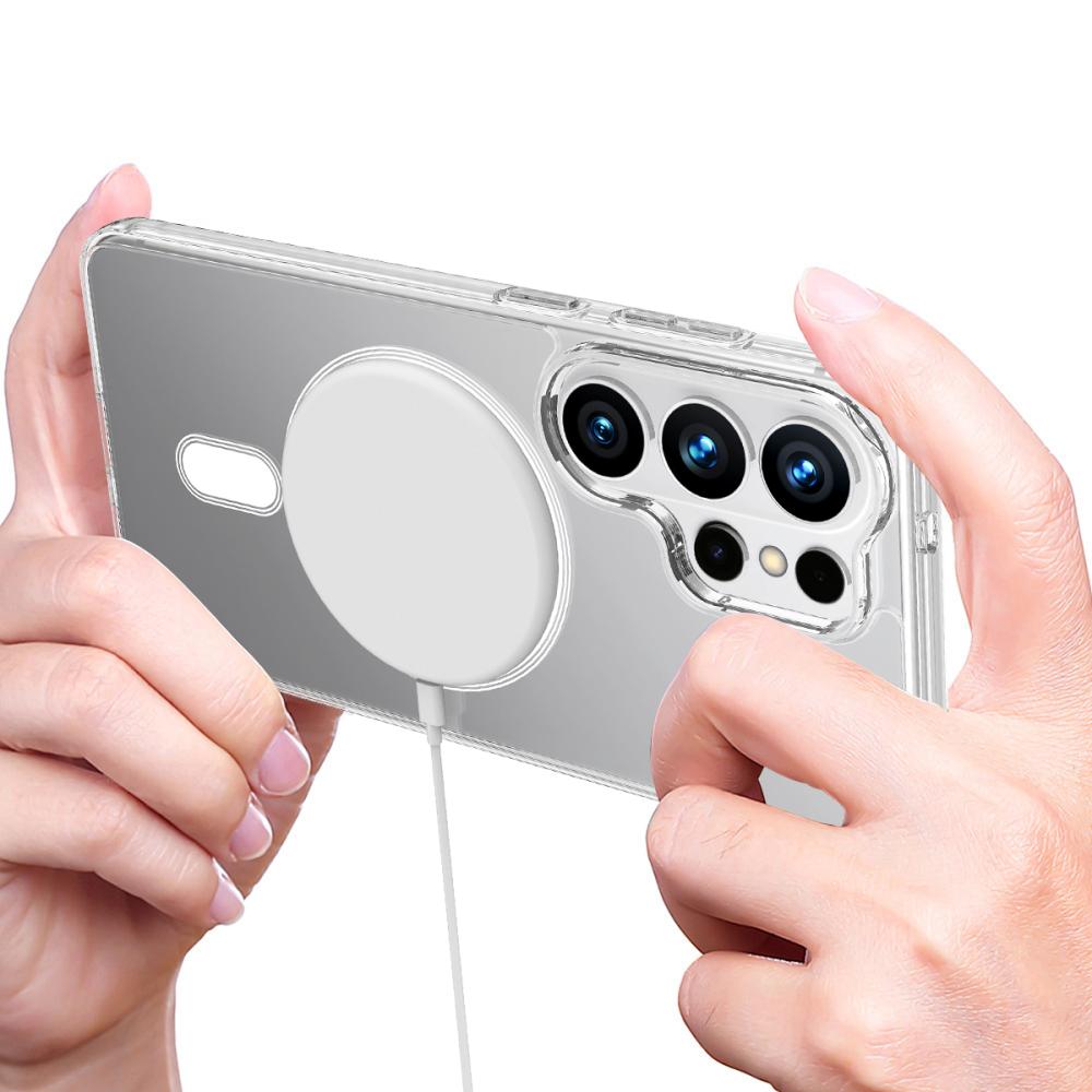  Samsung Galaxy S26 Ultra Skal MagSafe Hybrid Transparent