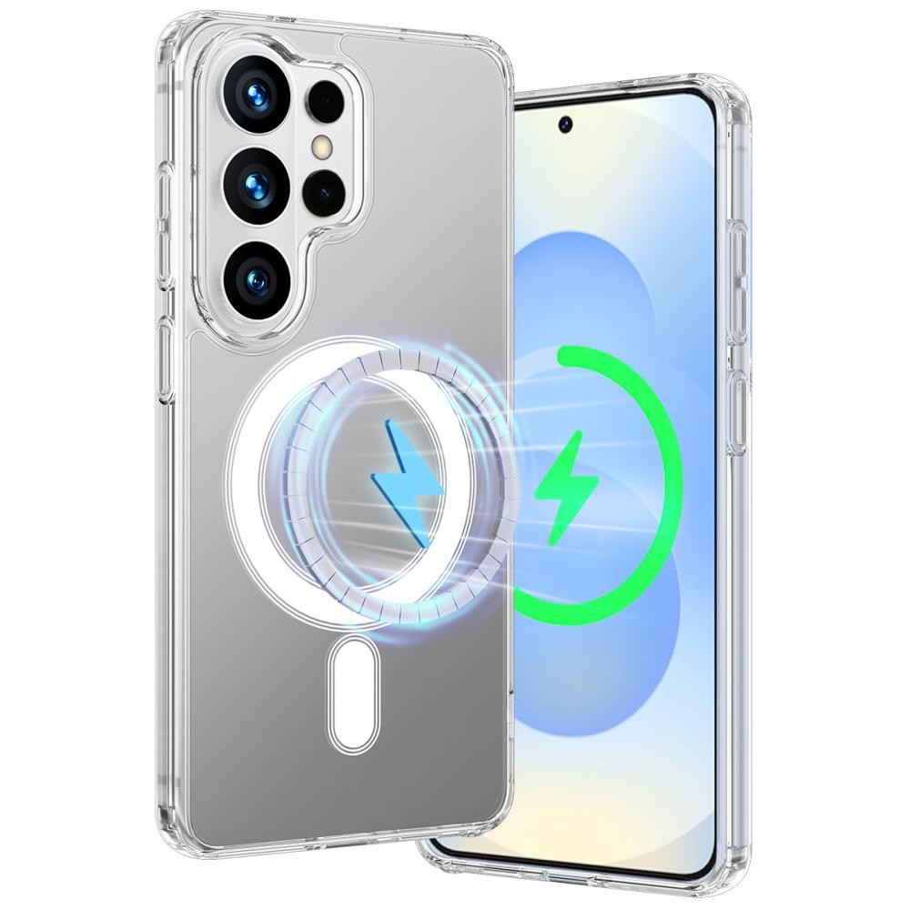  Samsung Galaxy S26 Ultra Skal MagSafe Hybrid Transparent