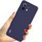 IMAK Xiaomi Mi 11 - IMAK Skin Touch Skal - Mörk Blå