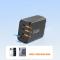 Tech-Protect Tech-Protect 240W Väggladdare PD QC3.0 USB-C / USB-A Svart