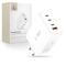 Tech-Protect Tech-Protect 240W Väggladdare PD QC3.0 USB-C / USB-A Vit