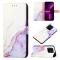  Xiaomi Redmi 10C Fodral Marmor Vit/Lila