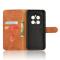 Honor Magic7 Pro Fodral Läder Skin Feel Brun
