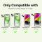 NORTHJO NORTHJO iPhone 15/15 Plus/14/14 Plus Linsskydd Strass 3-PACK Grön