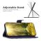  Samsung Galaxy S24 Fodral Diamond Läder Blå