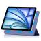  iPad Air 13 2026-2024 2in1 Magnetiskt Fodral Lila