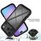  iPhone 17 Pro Max Skal Hybrid Shockproof Svart