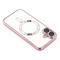  iPhone 17 Skal MagSafe Electroplated TPU Rosa