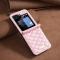 BINFEN BINFEN Galaxy Z Flip 6/7 FE Skal Diamond Textur Rosa