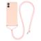  Samsung Galaxy A07 Skal TPU Med Mobilsnöre Rosa