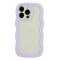  iPhone 15 Pro Max Skal Wavy Hybrid Transparent/Lila