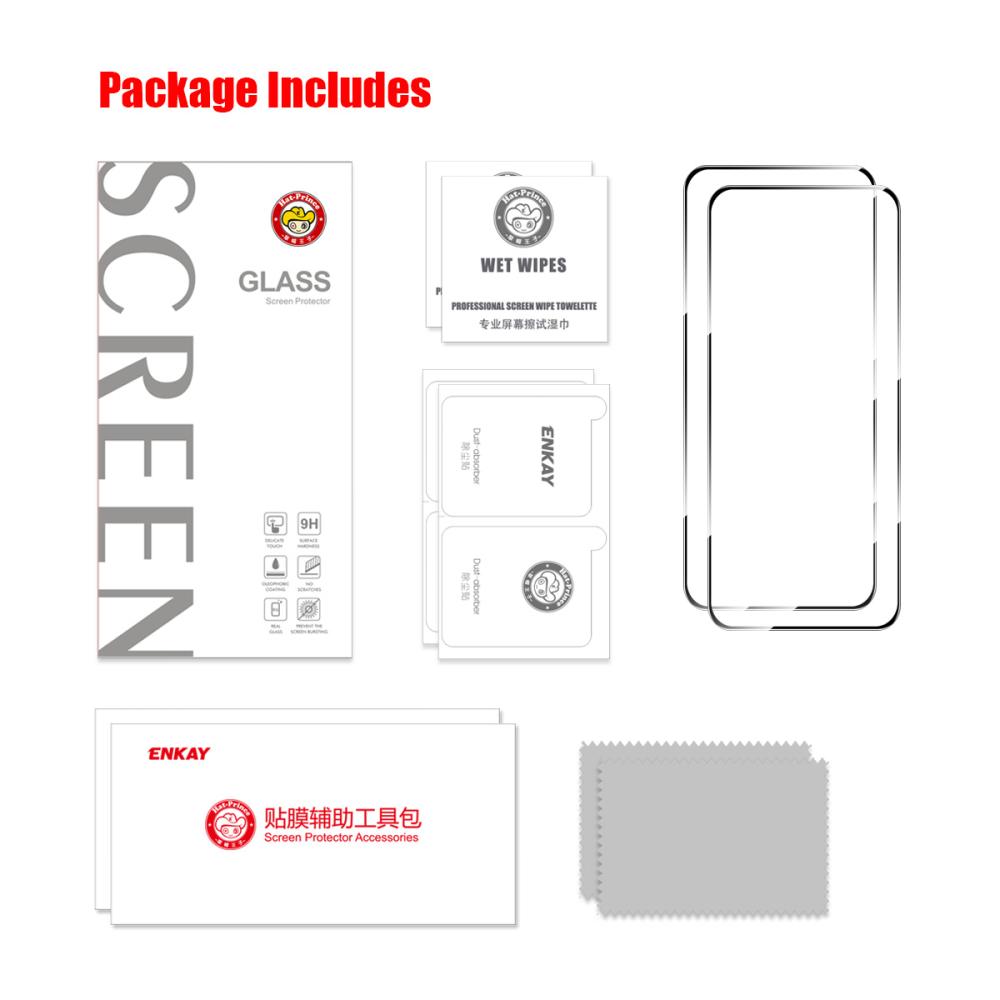 ENKAY ENKAY Nothing Phone 3a Lite 2-PACK Skärmskydd Härdat Glas