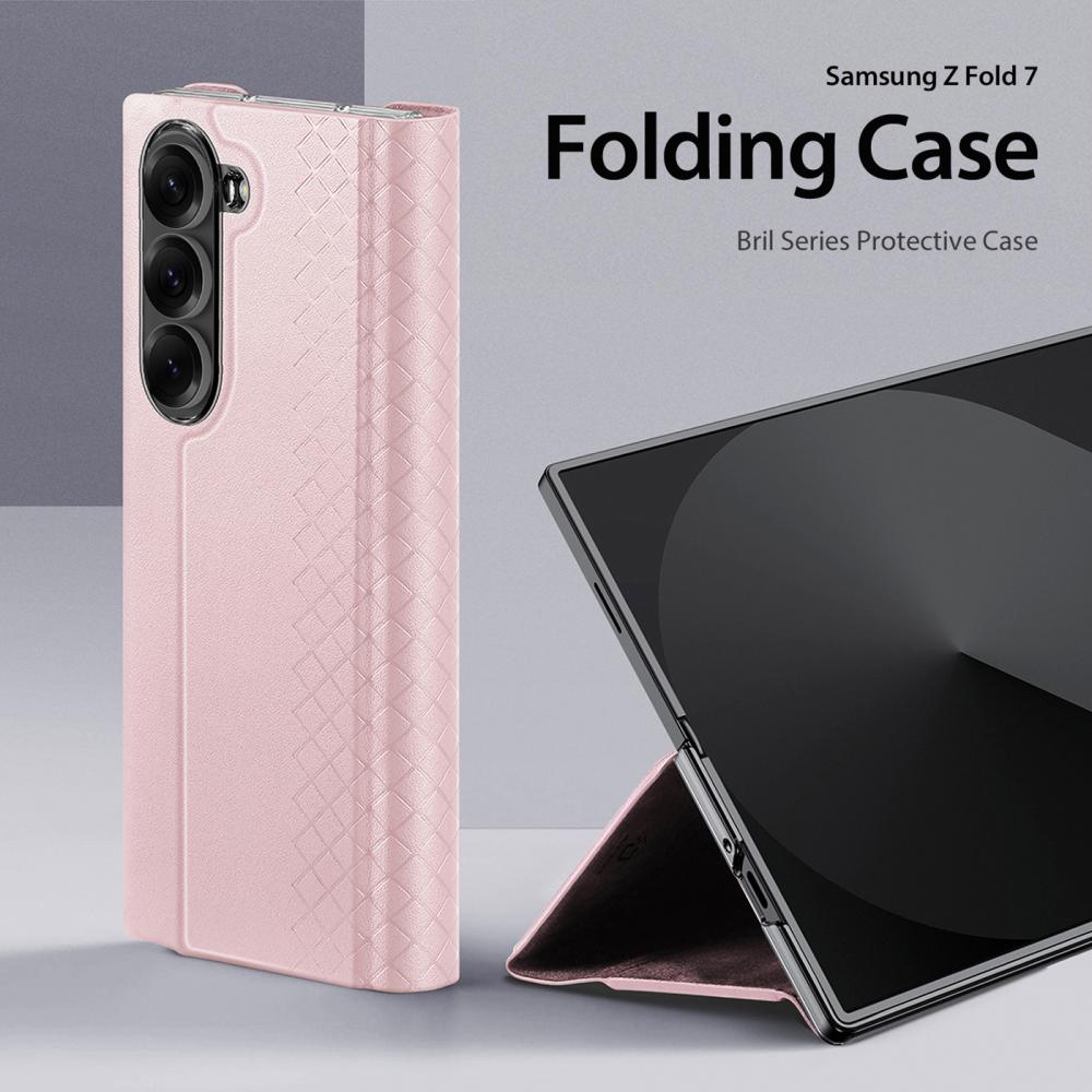 DUX DUCIS DUX DUCIS Samsung Galaxy Z Fold 7 Fodral Bril Series Rosa